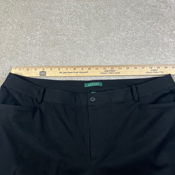 NEW Lauren Ralph Lauren Women's Black Dress Pants Slacks Size 22W Stretch NWT - Picture 5 of 10